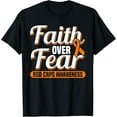 thumbnail image 1 of Faith Over Fear RSD CRPS Awareness T-Shirt Shirts, 1 of 3