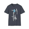 thumbnail image 1 of Faith Prostate Cancer Awareness Month Blue Ribbon TShirt, 1 of 4