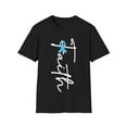 thumbnail image 1 of Faith Prostate Cancer Awareness Month Blue Ribbon TShirt, 1 of 4