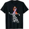 thumbnail image 1 of Faith PsA Disease - Ribbon Psoriatic Arthritis Awareness T-Shirt, 1 of 5