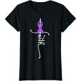 thumbnail image 1 of Faith Purple Ribbon Lupus Awareness Month Support Squad T-Shirt, 1 of 3