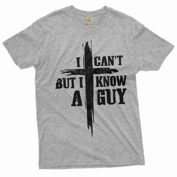 Faith Shirt Christian Tee Shirt Jesus T-Shirt Jesus Lover Shirt Religious Christian Gift Ideas (Medium Grey)