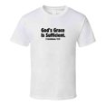 thumbnail image 1 of God's Grace Is Sufficient - Faith-Based Statement T-Shirt |Faith  Strength |Unisex, 1 of 11