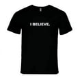 thumbnail image 1 of Faith Statement Shirt - "I Believe" - Black - Unisex - Family, 1 of 4