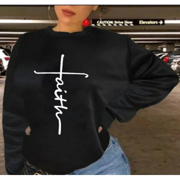 Faith Sweatshirt (Black)