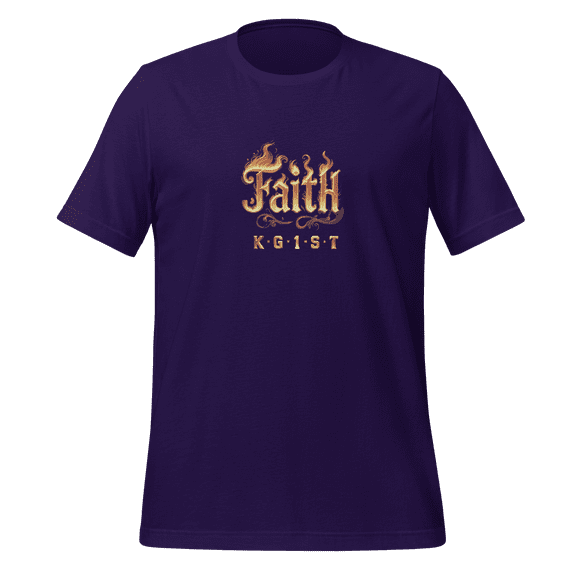 Faith T-Shirt - Keep God  First (KG1ST) Black Unisex Staple Tee