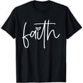 thumbnail image 1 of Faith T Shirt Women Christian Shirts For Women T-Shirt, 1 of 4