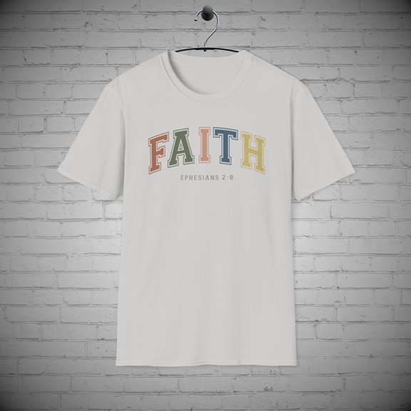 Faith T-Short, Religious tee, Faith-based tee, Spiritual tee, Christian tee