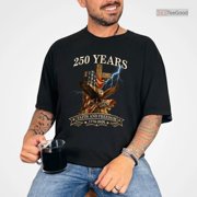 Faith and Freedom Christian USA Shirt, 250th Anniversary Religious Tee