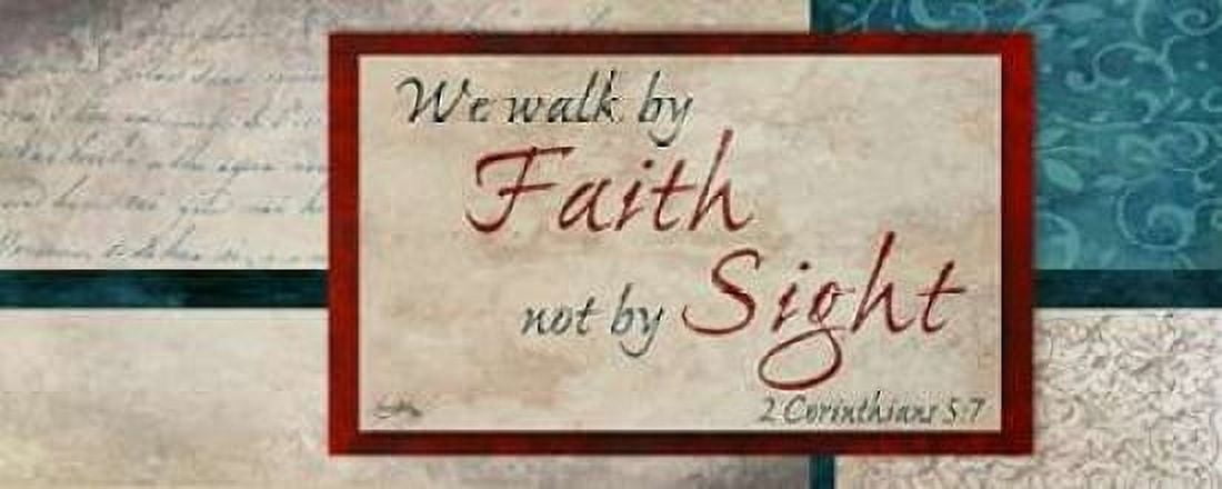Faith and Sight Canvas Art - Elizabeth Medley (10 x 20)