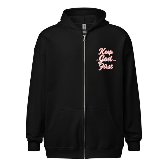Faith based apparel Unisex heavy blend zip hoodie