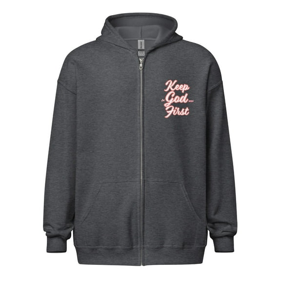 Faith based apparel Unisex heavy blend zip hoodie