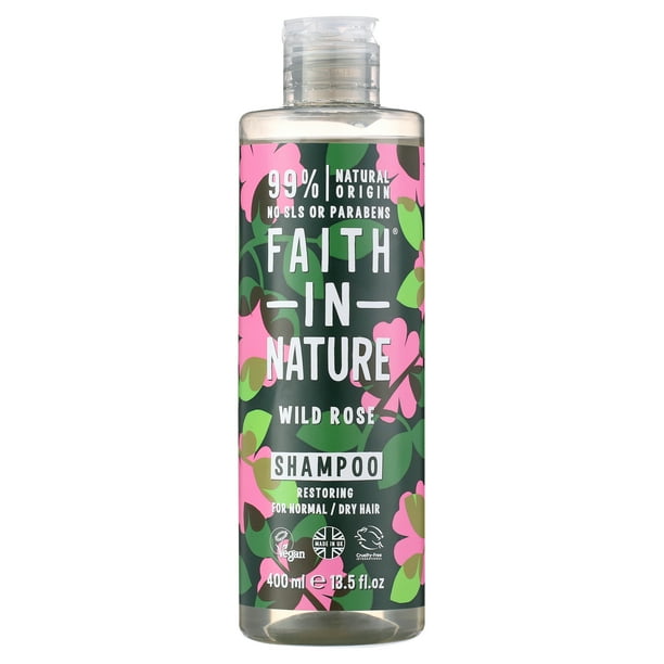 Faith in Nature Wild Rose Shampoo 400ml