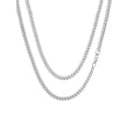 thumbnail image 1 of FaithHeart Chunky Miami Cuban Link Chain Necklace for Men Stainless Steel Hip Hop Chains Necklaces 6mm Width 24 Inches Length Jewelry with Gift Box for Grandfather Grandson Father's Day, 1 of 9