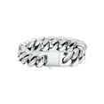 thumbnail image 1 of FaithHeart Cuban Link Chain Bracelets for Men, Stainless Steel Chain Wrist Bracelets Hip Hop Jewelry Gifts for Husband Anniversary 12MM Width, 1 of 10