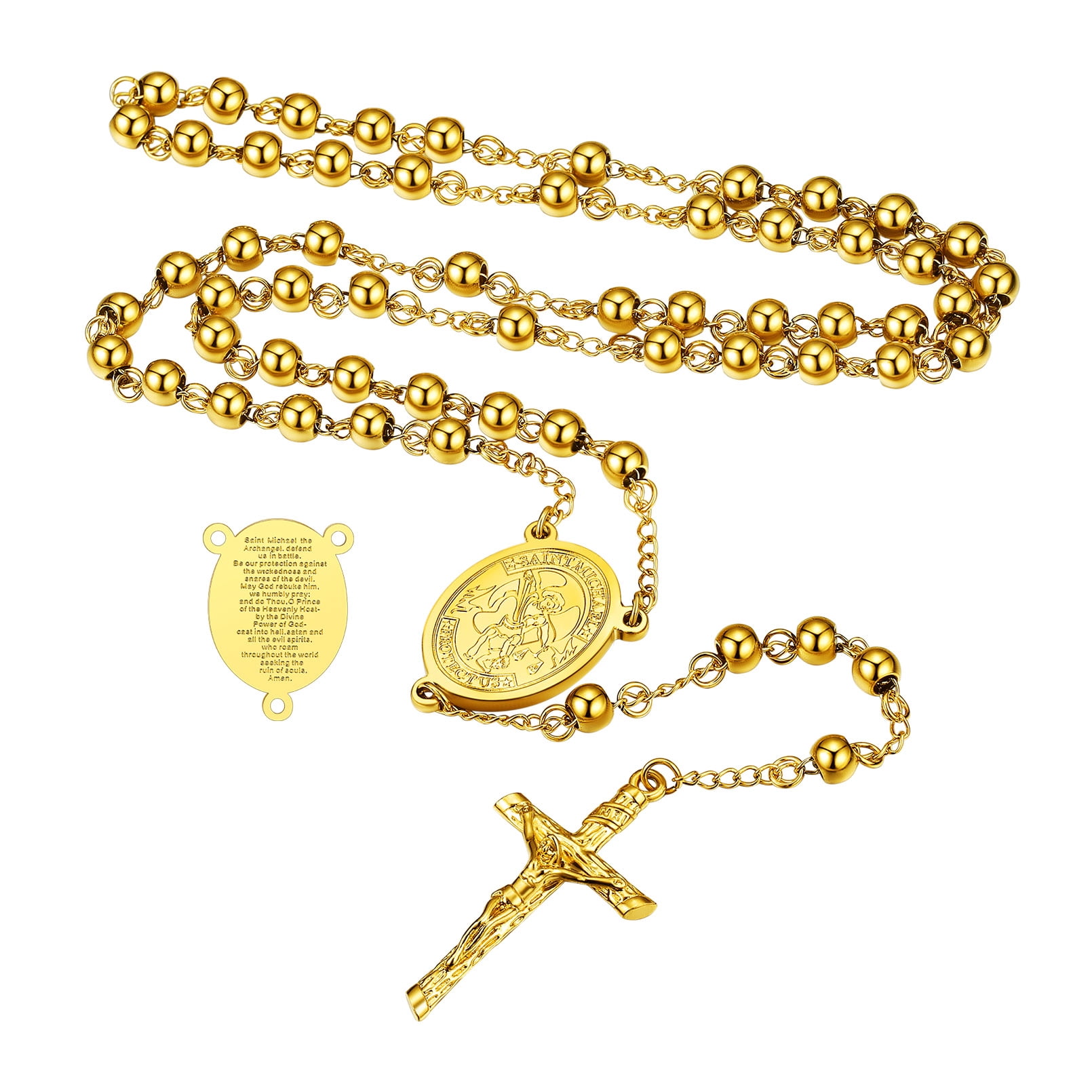 Inspiring Gold Rosary Necklace For Men Pictures