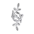 thumbnail image 1 of FaithHeart Leaf Ear Cuff for Women 925 Sterling Silver Cuff Earrings for Non-Pierced Ears Hypoallergenic Lightweight Wraps Earring Jewelry Gift for Girlfriend Christmas 1 Piece, 1 of 10