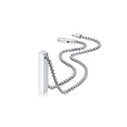 thumbnail image 1 of FaithHeart Silver Bar Pendant Necklace for Men Waterproof Stainless Steel Box Chain Small Rectangle Pendant Cool Minimalist Everyday Jewelry Gifts for Boyfriend Valentine's Day 18", 1 of 7