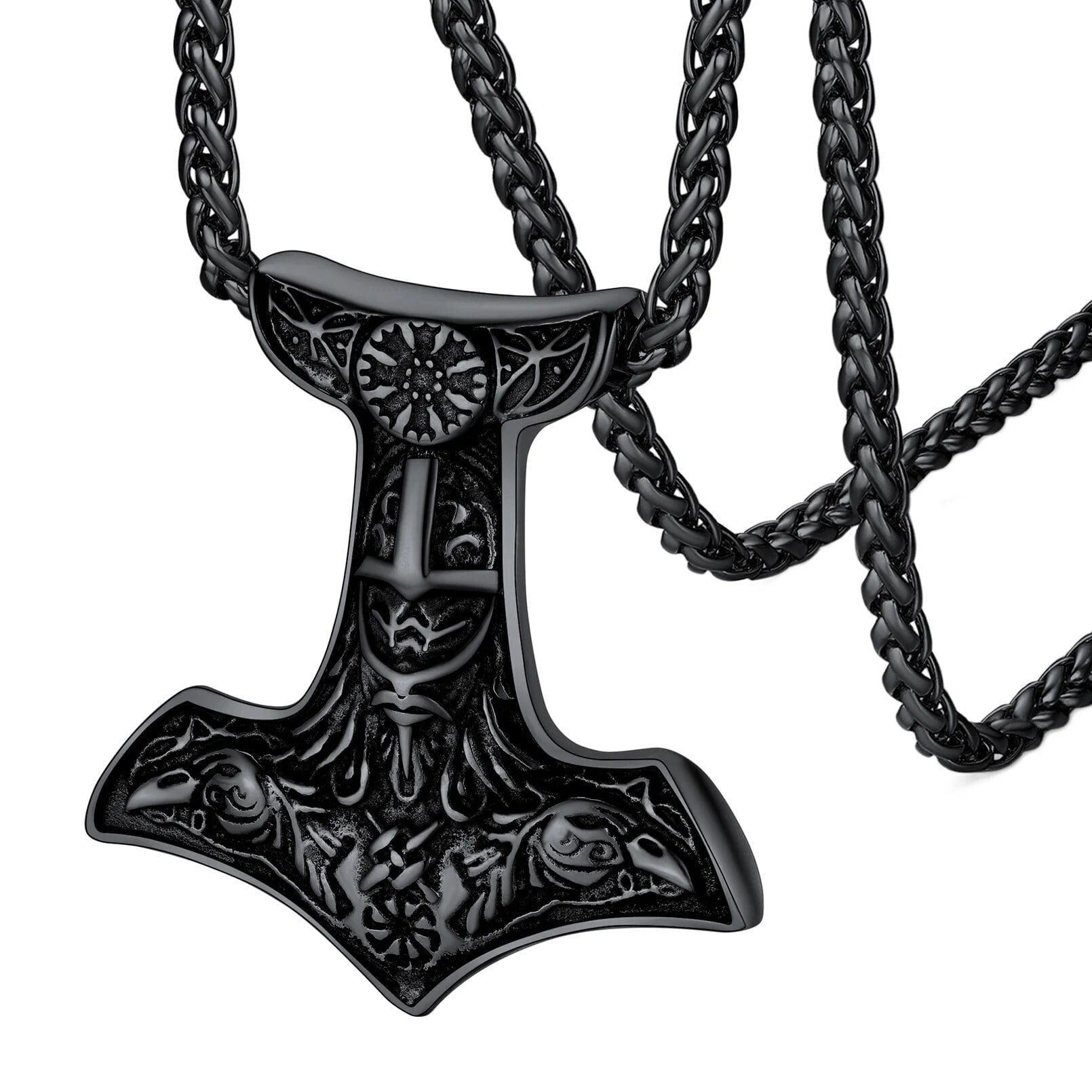 Mjolnir Necklace, Thor's Hammer, Viking Jewelry, Mens Gifts, Norse  Mythology - Etsy
