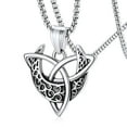 thumbnail image 1 of FaithHeart Moon Goddess Necklaces for Women Viking Pendant Necklace Stainless Steel Feminist Wiccan Jewelry Amulet Birthday Christmas Jewelry Gift for Mom Grandmother, 1 of 11
