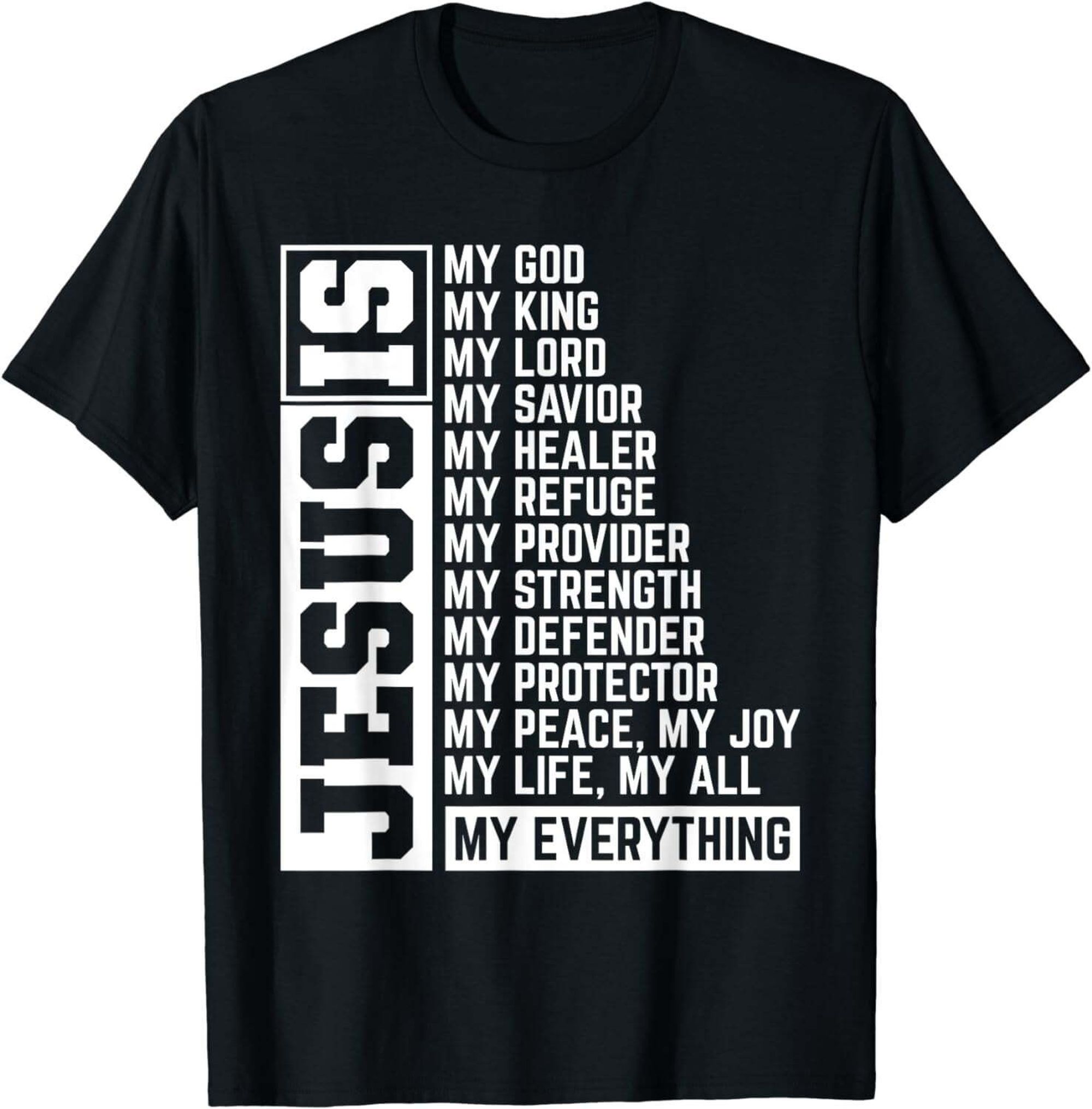 Faithful Cross Tee - A Religious Gift for Believers of Jesus Christ and ...