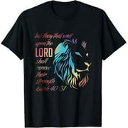 Faithful Lion Tee - Uplifting Biblical Verse Clothing for Him and Her
