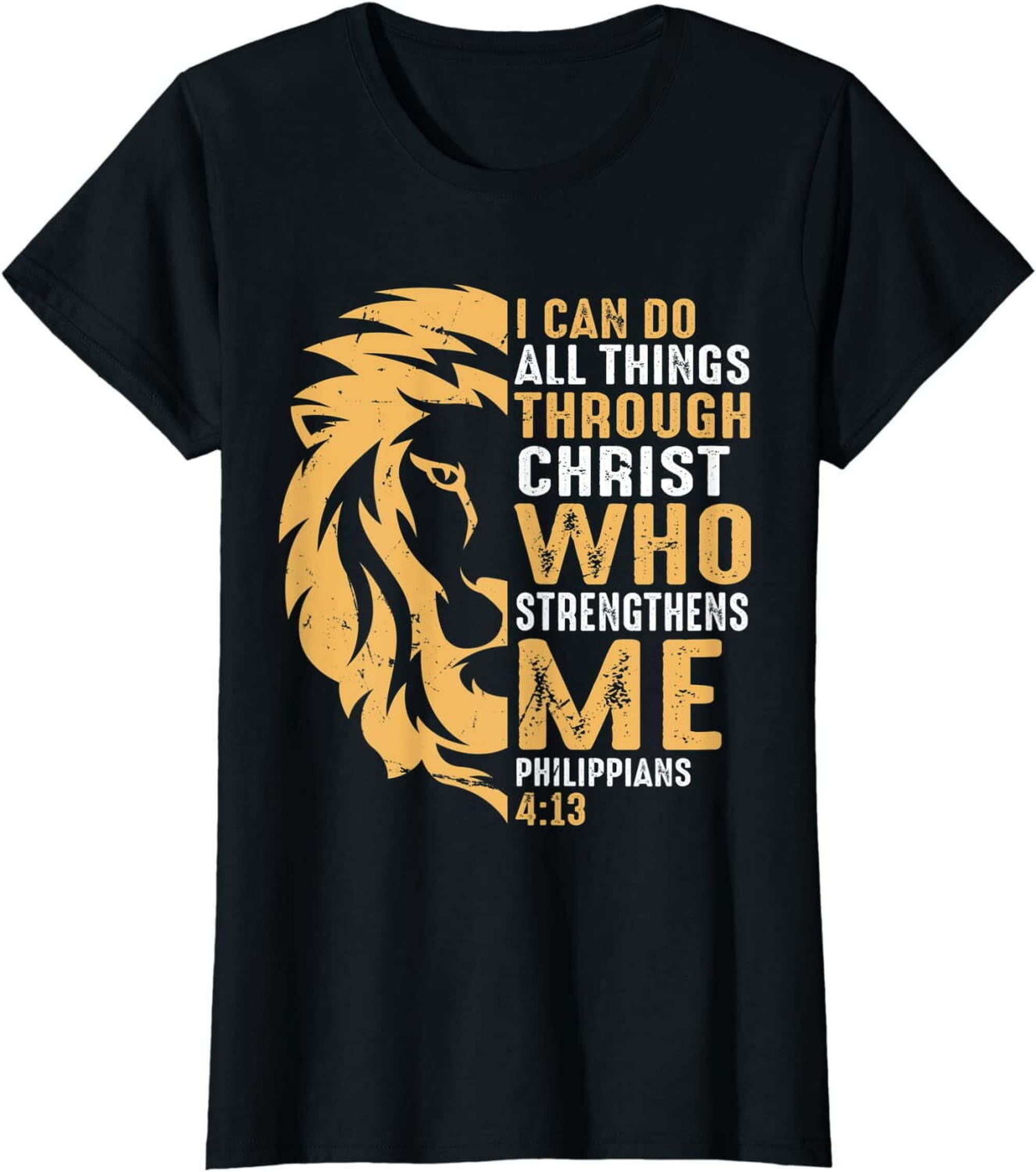 Faithful Lioness Christian T-Shirt: Empowering Women Through Christ's 