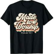 Faithful Praise Shirt - Uplifting Thanksgiving Gift with Psalm Verse for Worship and Gratitude