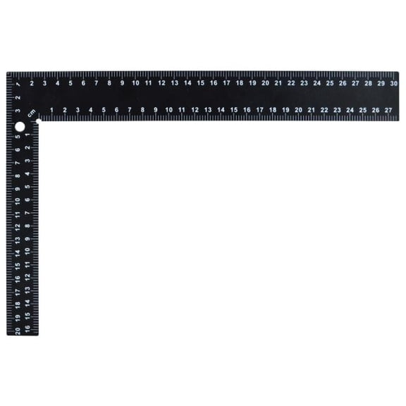 Faithfull - Black Steel Roofing Square 200 x 300mm (8 x 12in)