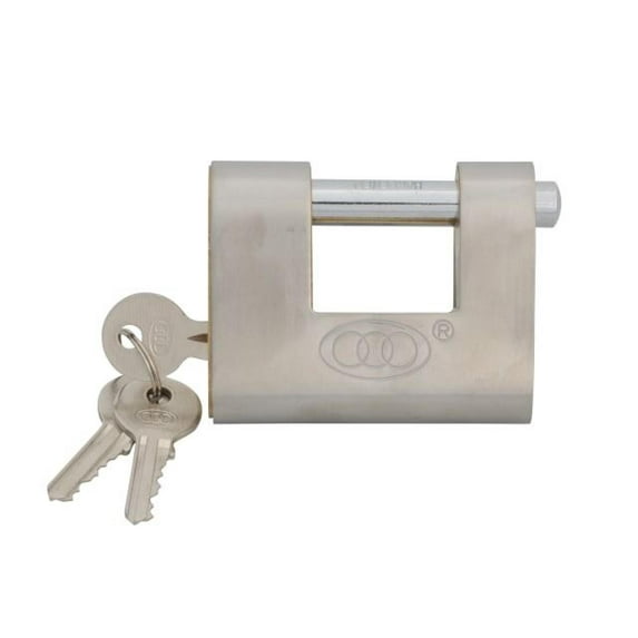 Faithfull - Brass Shutter Padlock 80mm