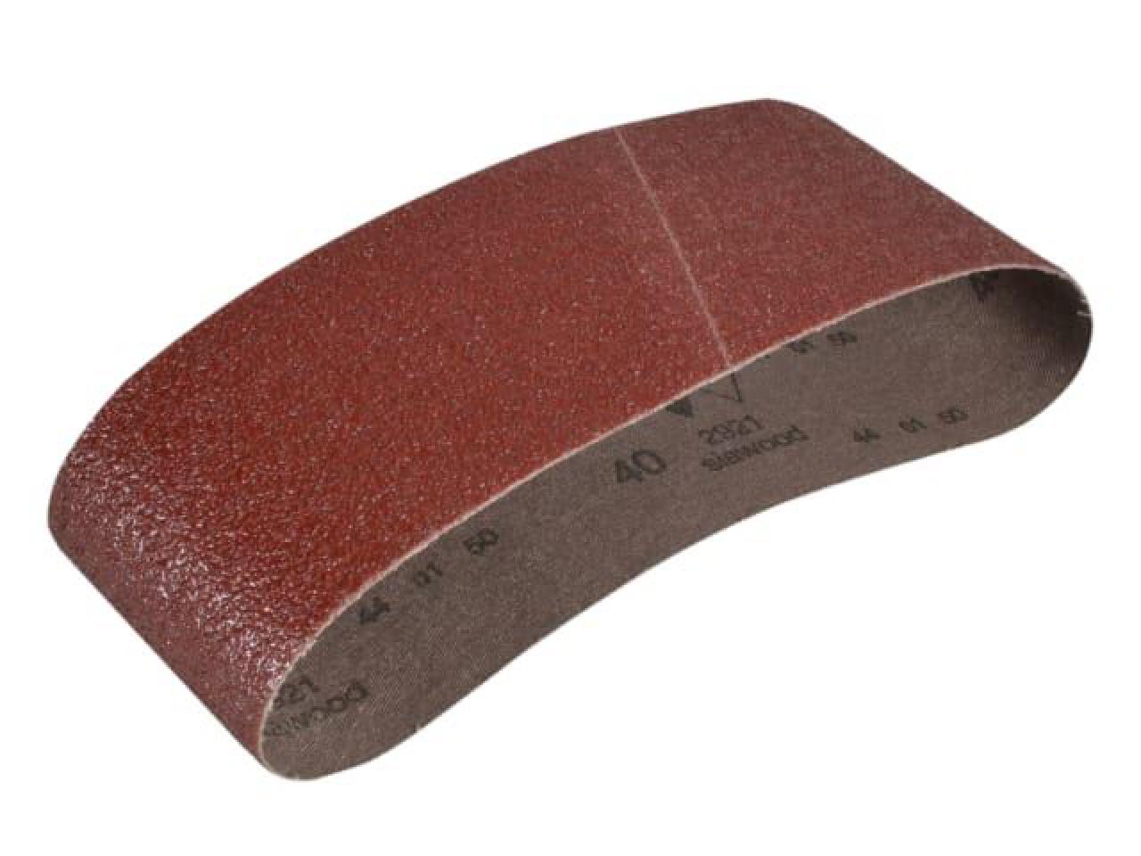 Faithfull Cloth Sanding Belt - 457mm X 75mm 80 Grit For Belt Sanders