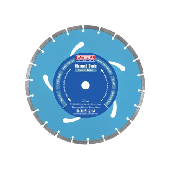 Faithfull - Contract Diamond Blade 300 x 20mm