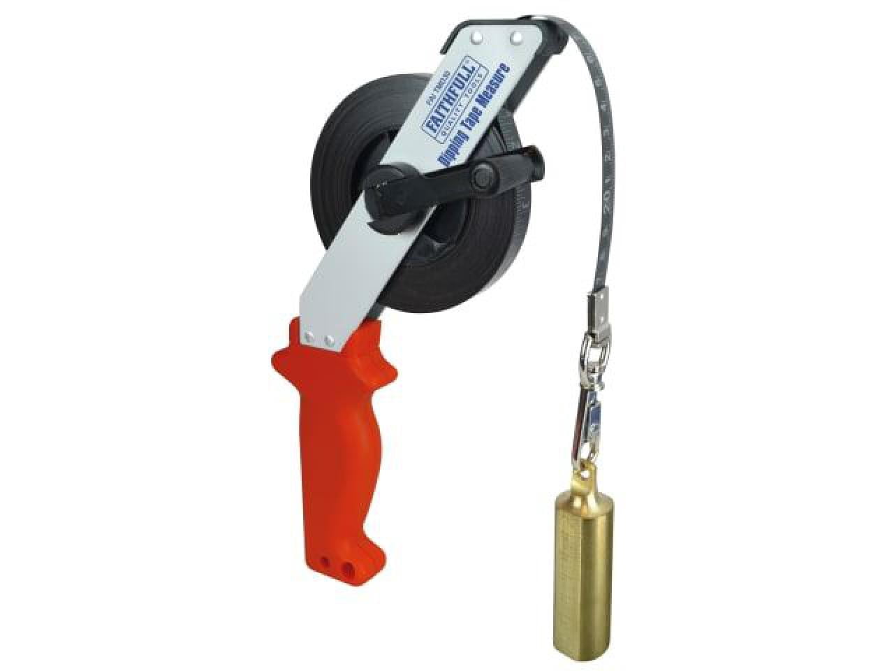Faithfull - Dipping Tape Measure with Weight 30m/100ft