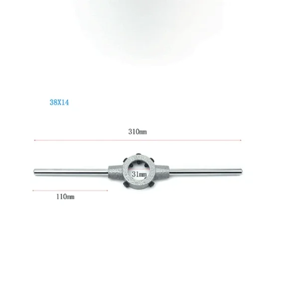 Faithfull Ds/1-1-2 Die Stock Holder / Wrench - 38Mm (1.1/2") Diestock