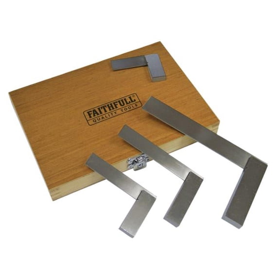 Faithfull - Engineer's Squares Set, 4 Piece