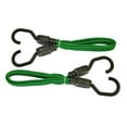 thumbnail image 1 of Faithfull - Flat Bungee Cord 60cm (24in) Green 2 Piece, 1 of 1