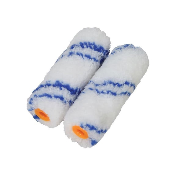 Faithfull - Flock Foam Mini Roller Refill (Pack 2)