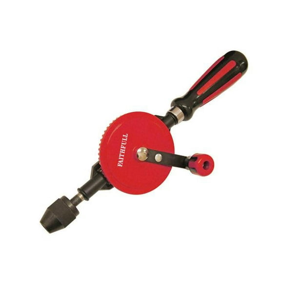 Faithfull - Hand Drill Double Pinion 8mm Capacity
