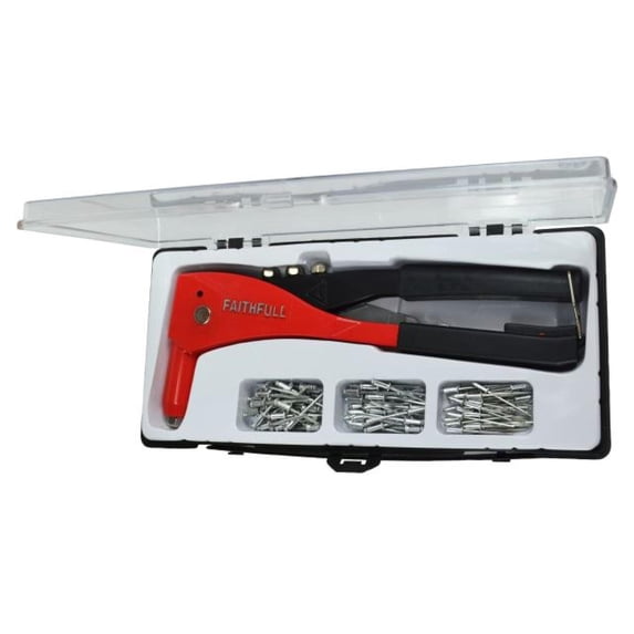 Faithfull - Heavy-Duty Riveter Kit