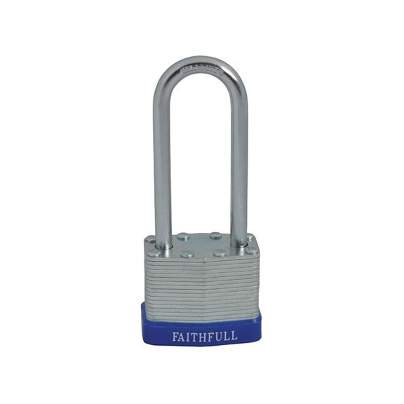 Faithfull Laminated Steel Padlock
