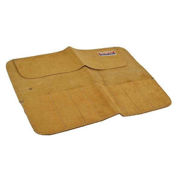 Faithfull Leather Chisel Roll 33 X 47cm