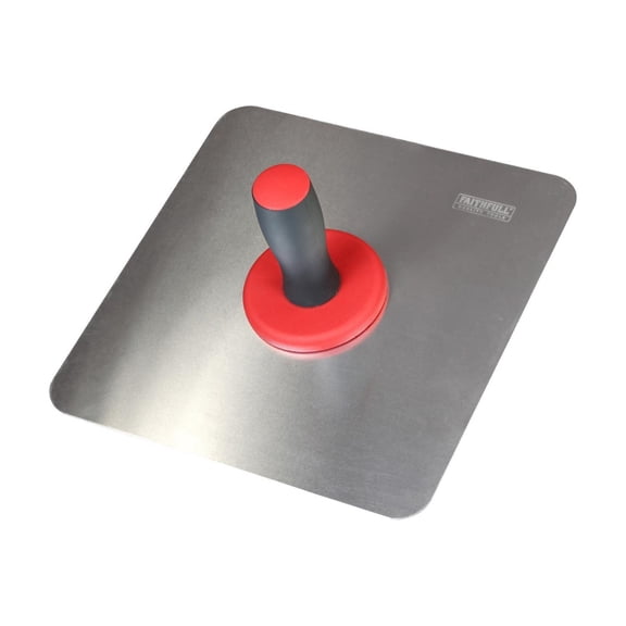 Faithfull Mill Finish Alloy Plasterer's Hawk 300 X 300mm (12 X 12in)