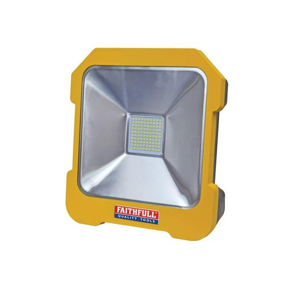 Faithfull Power Plus - SMD LED Task Light with Power Take Off 20W 110V