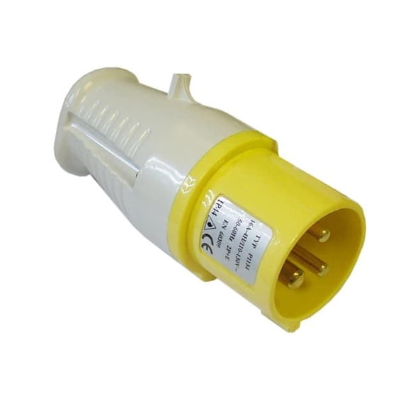 Faithfull Power Plus - Yellow Plug 16A 110V