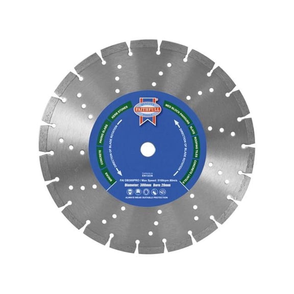 Faithfull - Professional Diamond Blade 300 x 20mm