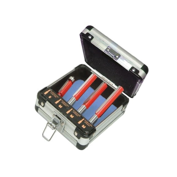 Faithfull - Router Bit Set for Worktop Jig, 4 Piece