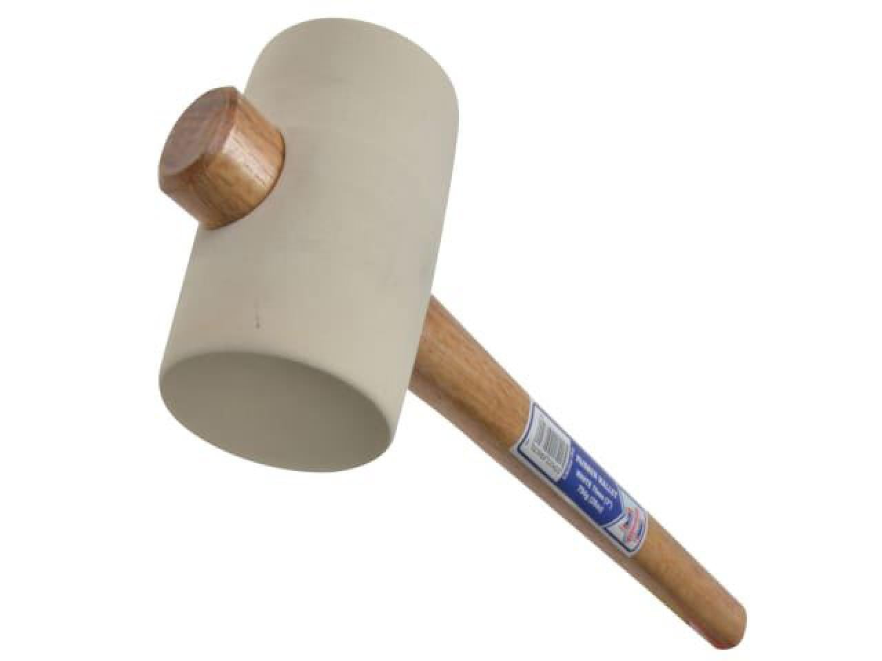Faithfull - Rubber Mallet - White 794g (28oz)