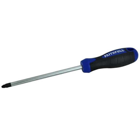 Faithfull - Soft Grip Screwdriver Pozidriv Tip PZ3 x 150mm