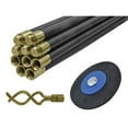 thumbnail image 1 of Faithfull Universal Drain Clean Set (10 X Rods Plunger & Worm), 1 of 4