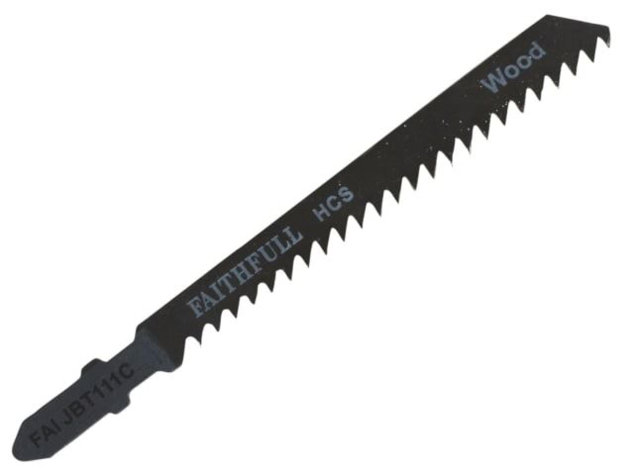 Faithfull - Wood Jigsaw Blades Pack of 5 T111C